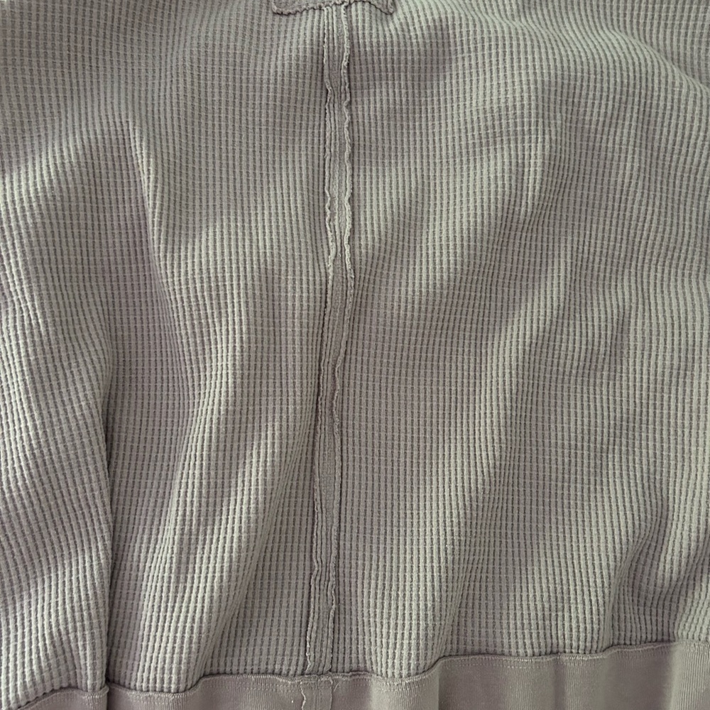 We The Free Lavender Ribbed Top - Picture 5 of 5